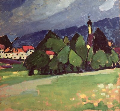 Paisaje, Murnau de Alexej von Jawlensky